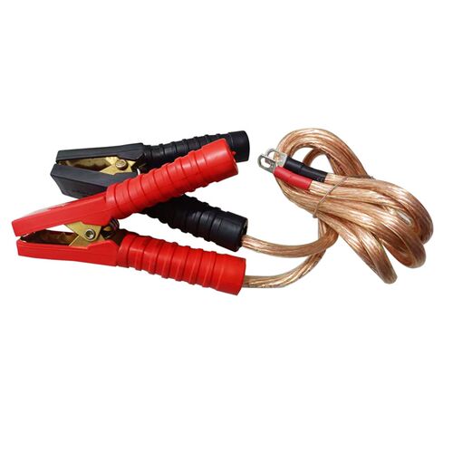 纯铜防冻软线12V24V大车应急启动电源连接线强起电瓶夹子打搭火线