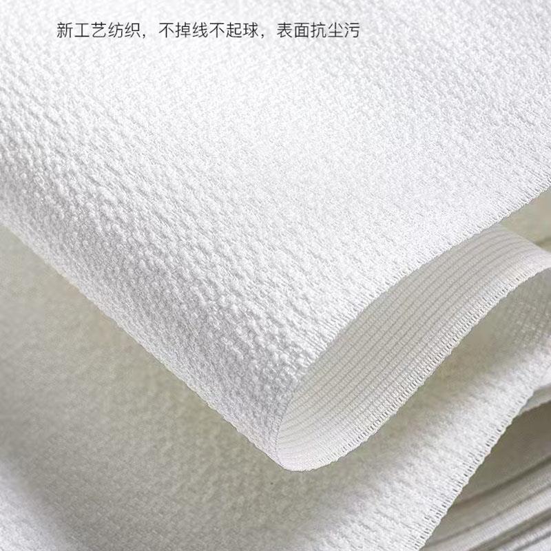 落地式客厅隔断帘梦幻帘窗帘面料电动智能阳台垂直遮光透光不透人