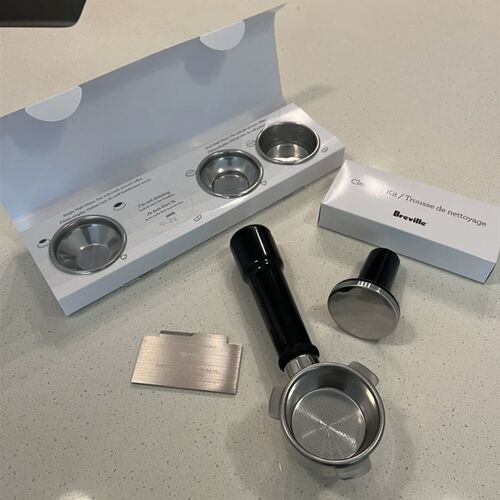 澳洲直邮Breville铂富BES870 BKS不锈钢半自动咖啡机 适用111V~24