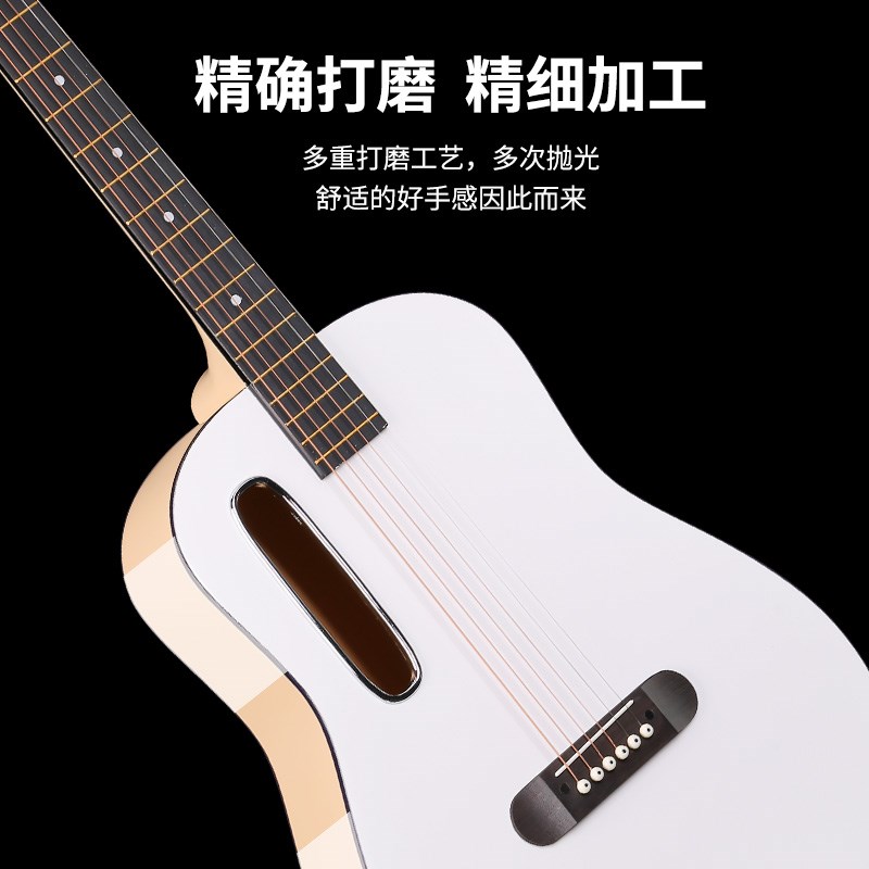 吉他38寸儿童男生女生初学者新手入门专用琴高颜值民谣木吉他乐器图片