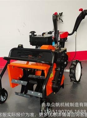 2025新款全齿农轮草四驱除机用多功能锄草松沟土OIR开碎草自走旋