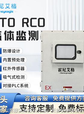 RTO可燃气体LEL浓度在线监测仪泵吸式管道有机废气RCO检测仪红外