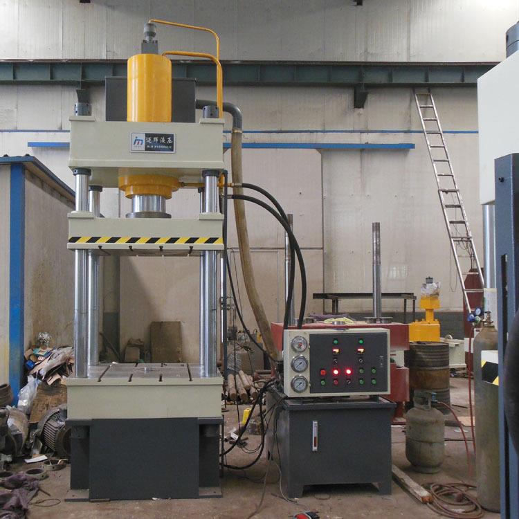 厂家供应200T四柱液压机315吨金属冷压油压机封头拉伸成型压力机