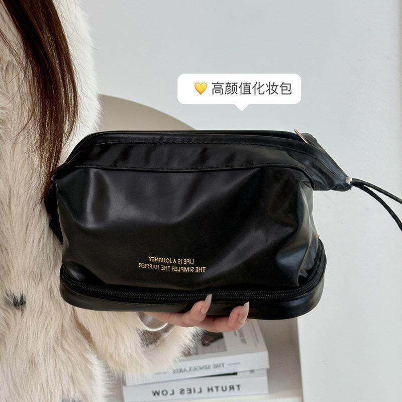 化妆包女化妆刷收纳包小型可携式杂物大容量旅行洗漱多功能精致,收纳整理,化妆包,淘宝优惠券,粉丝福利购,淘宝优惠卷