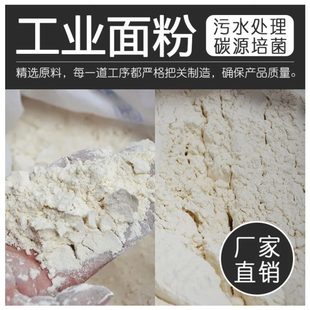 工业面粉污水处理培菌专用补充碳源25公斤包装 99含量厂家直发 包邮