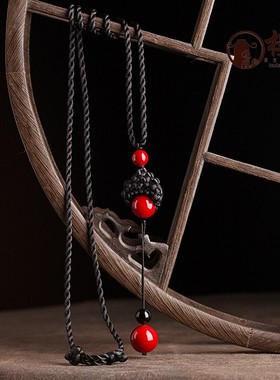 毛衣链长款百搭简约吊坠复古民族风项链挂件挂饰衣服配饰装饰品女