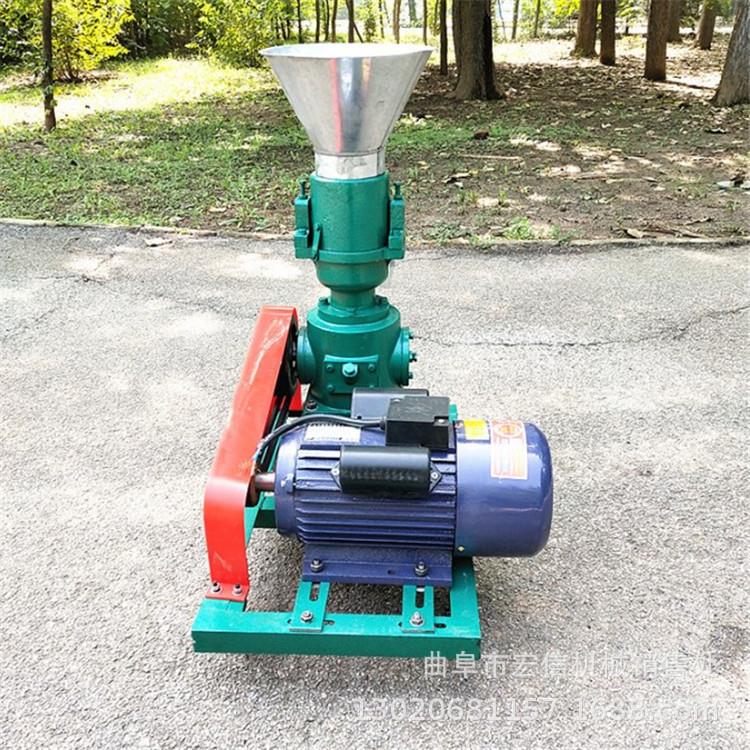 牛羊猪鸡鸭颗粒机 五谷杂粮造粒机设备 家用电平模颗粒机图片