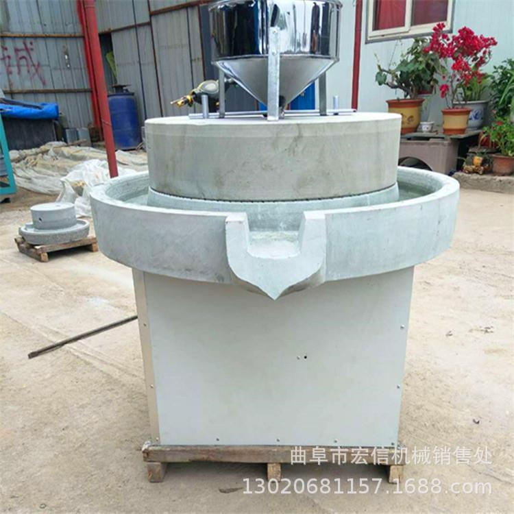 杂粮面粉石磨机 磨坊豆腐豆浆石磨 艾绒辣椒酱电动石磨