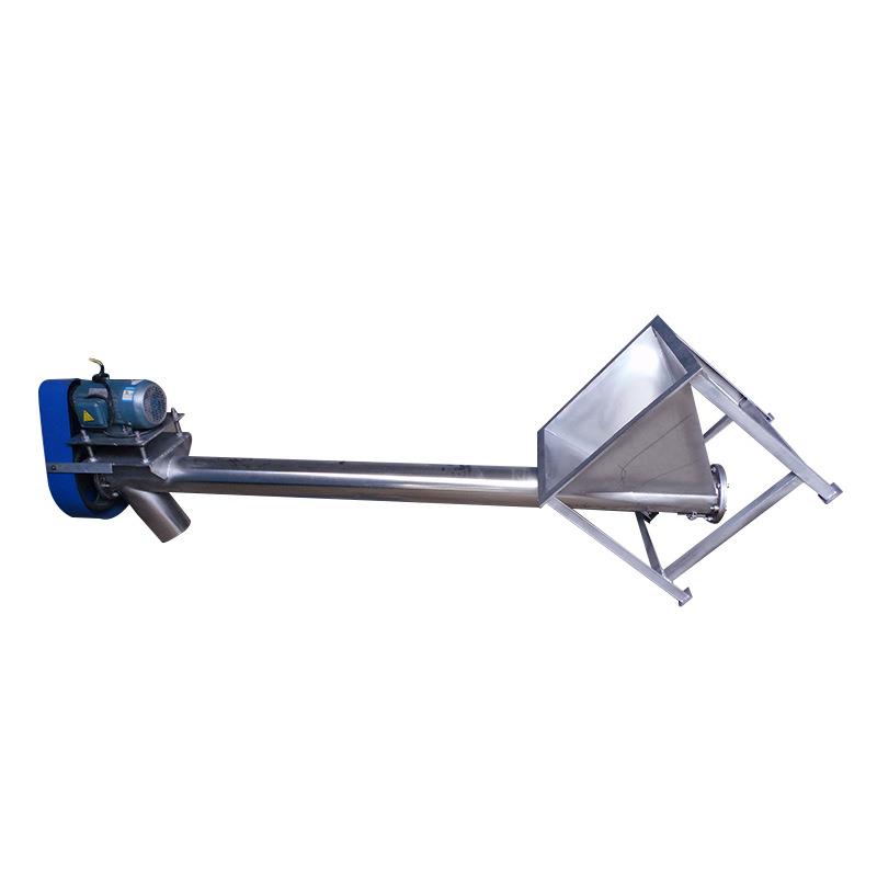 东莞厂家供应粉剂专用上料机 圆管式提升机 不锈钢螺旋提升机保修