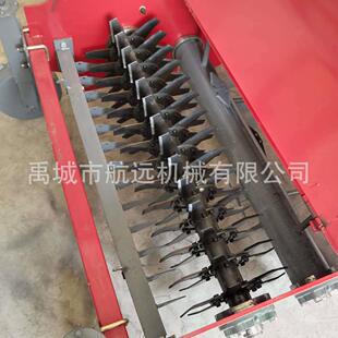 单垄红薯马铃薯秧子粉碎机 双刀轴切碎效果好 地瓜土豆打秧机