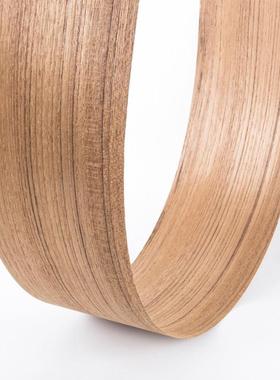 厂家直销天然泰柚木皮直纹 原木纯木家具橱柜面板翻新饰面贴面