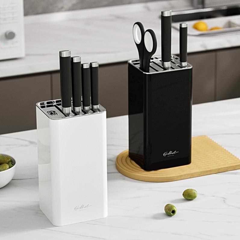 德国进口轻奢刀架家用厨房台面款塑料菜刀单独放刀置物架收纳架子