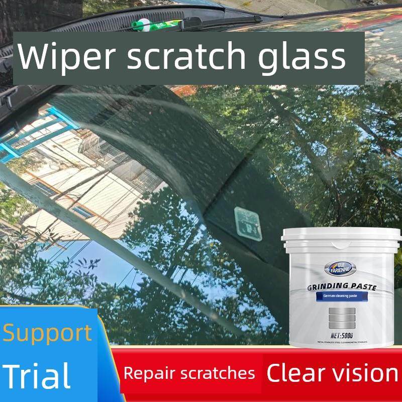 汽车雨刮器刮板挡风玻璃刮痕修覆汽车车窗玻璃晒痕抛光修覆人工制