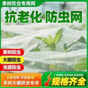 防虫网纱网大棚专用蔬菜果树网罩猪场养殖围栏网防蚊加厚抗老化网