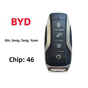 宋 宋DMG5秦元 M6智能卡遥控钥匙46芯片 适用比亚迪唐二代钥匙