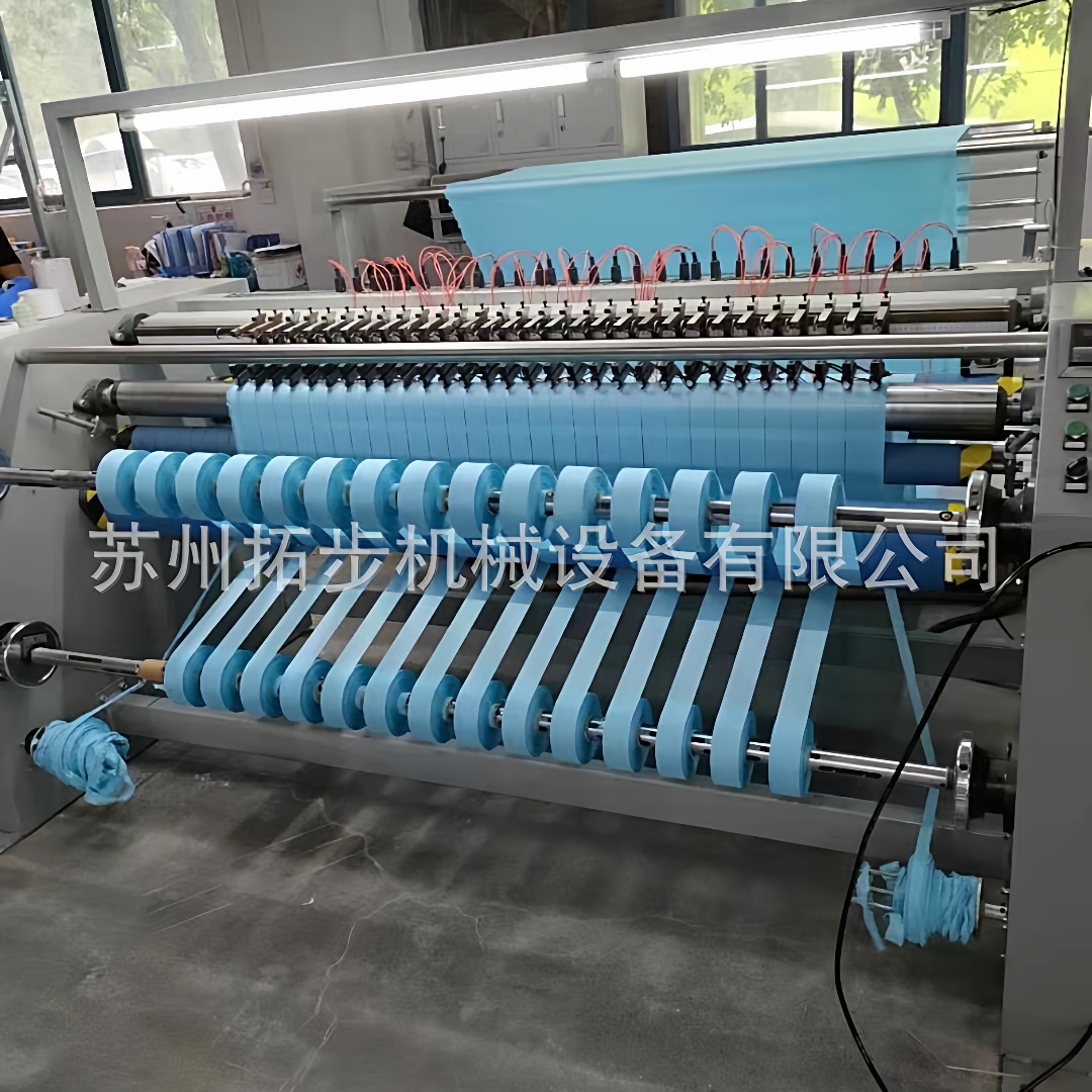 供应家纺床品电热切布机复合布料分条机化纤布料裁片机