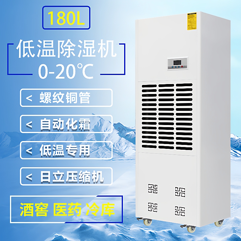 大型工业耐低温除湿机医药冷库抽湿机低温车间仓库除湿器厂家