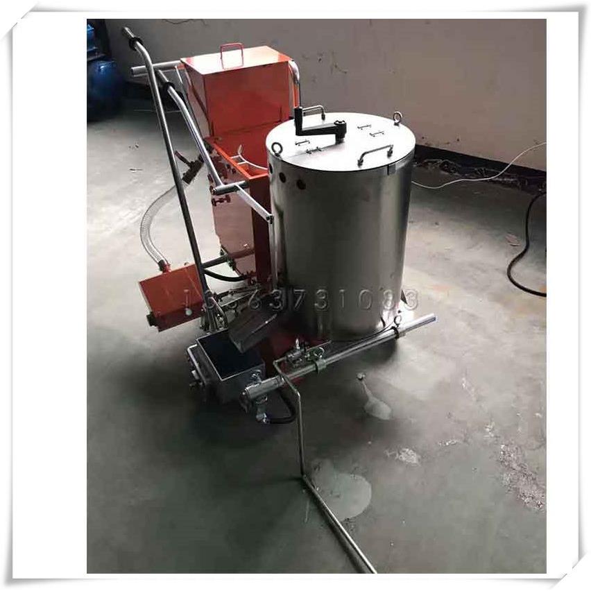马路热熔划线机 停车位划线机 不干胶跑道划线机手推式马路划线机