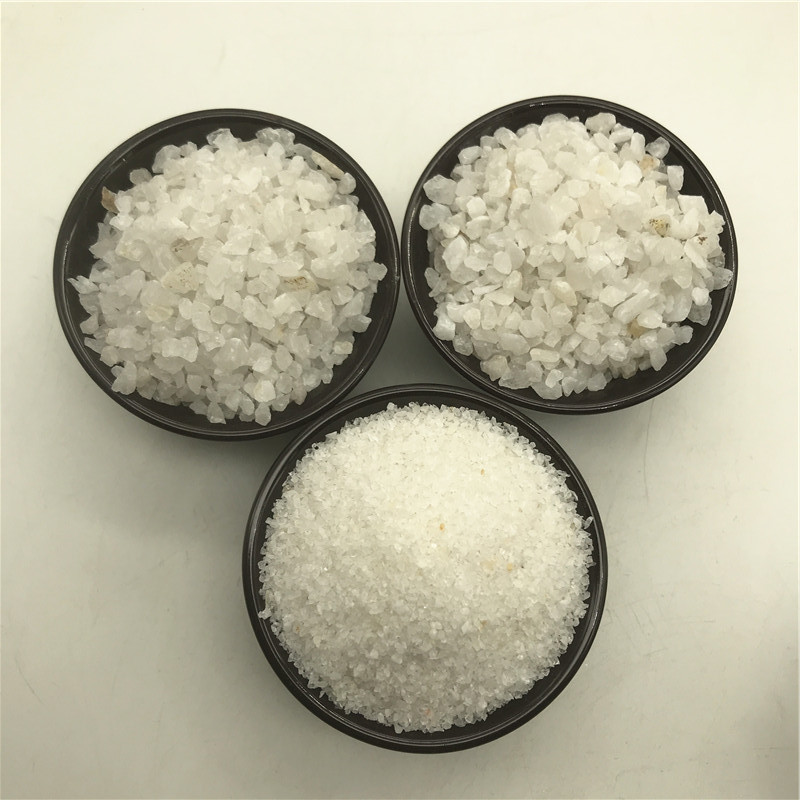 加工定制石英砂喷砂除锈污水处理普通石英砂熔融肌理砂石英粉