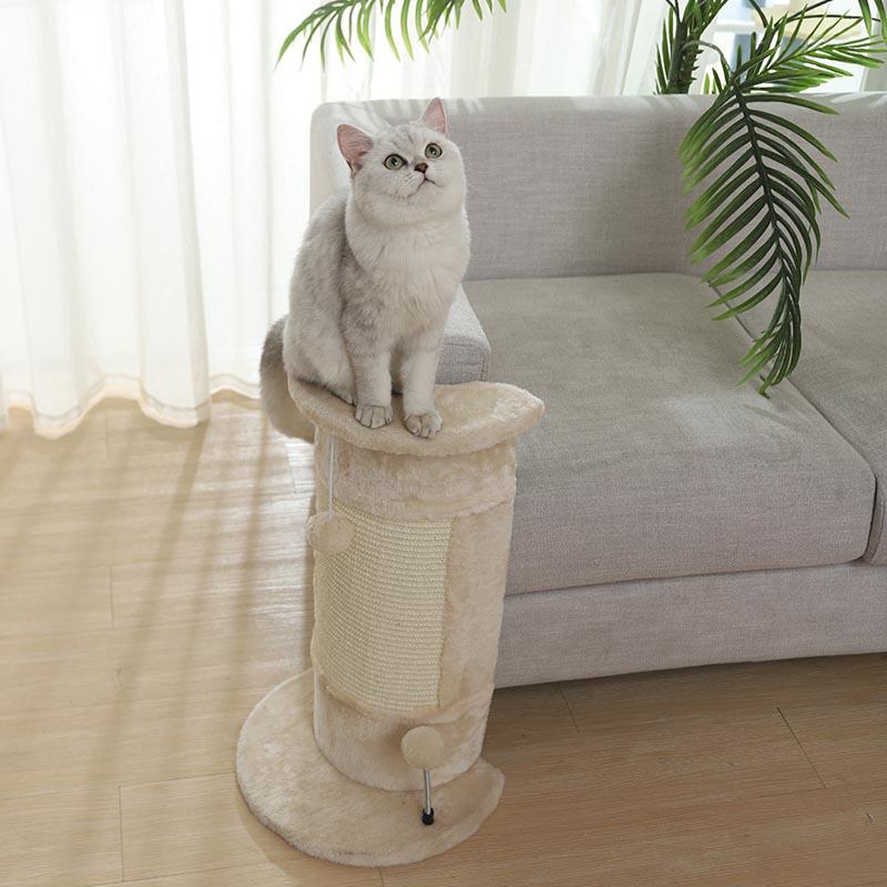 猫爬架子剑麻猫爬架猫窝猫树一体墙壁式猫抓架转角抓柱小型猫抓树