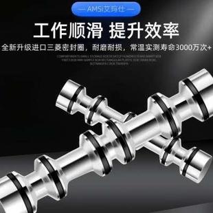 06三位五通中位封闭型换向阀气阀220V控制阀24V 气动电磁阀4V130C