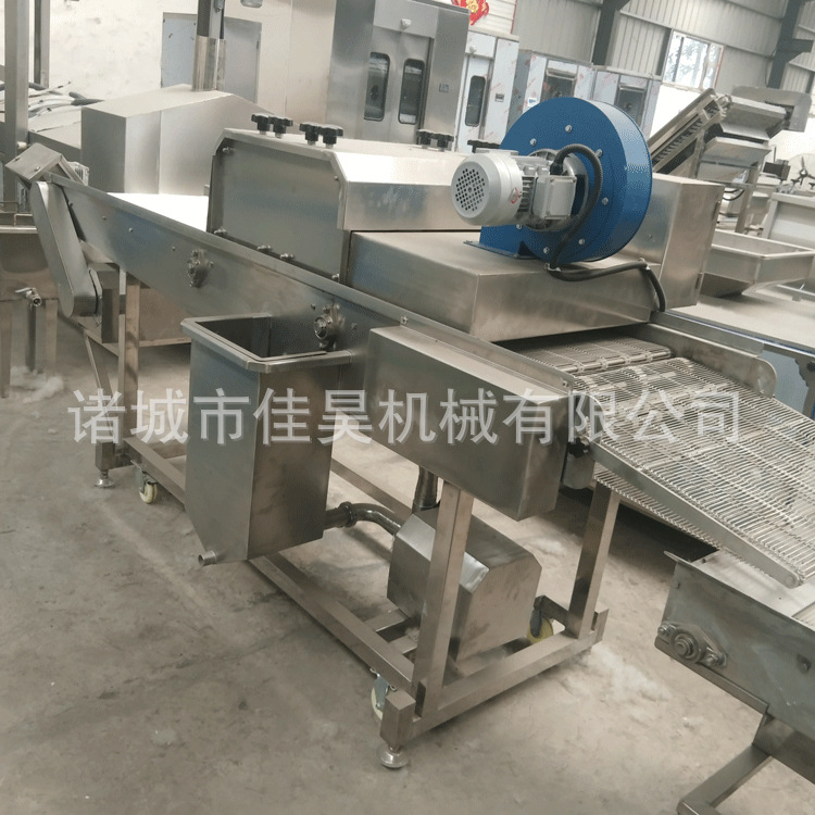 生产全自动食堂小型年糕上浆机淋浆机食品机械设备上面包糠机机器