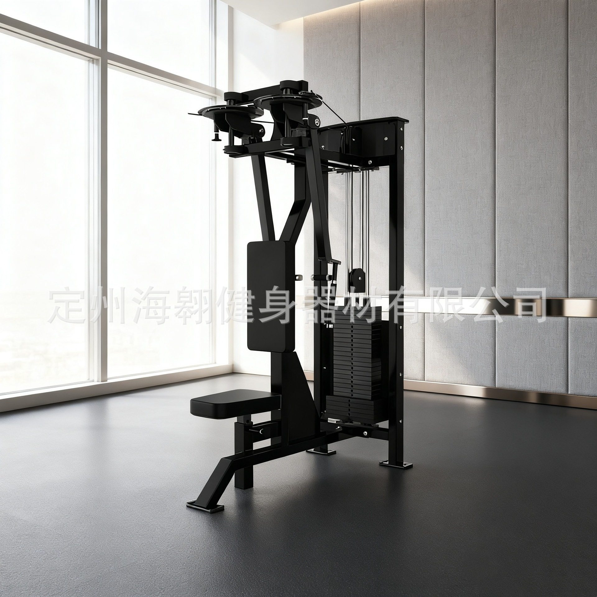 Gym Pin Loaded Chest Back Exercise Rear Delt/Pec Fly Machine