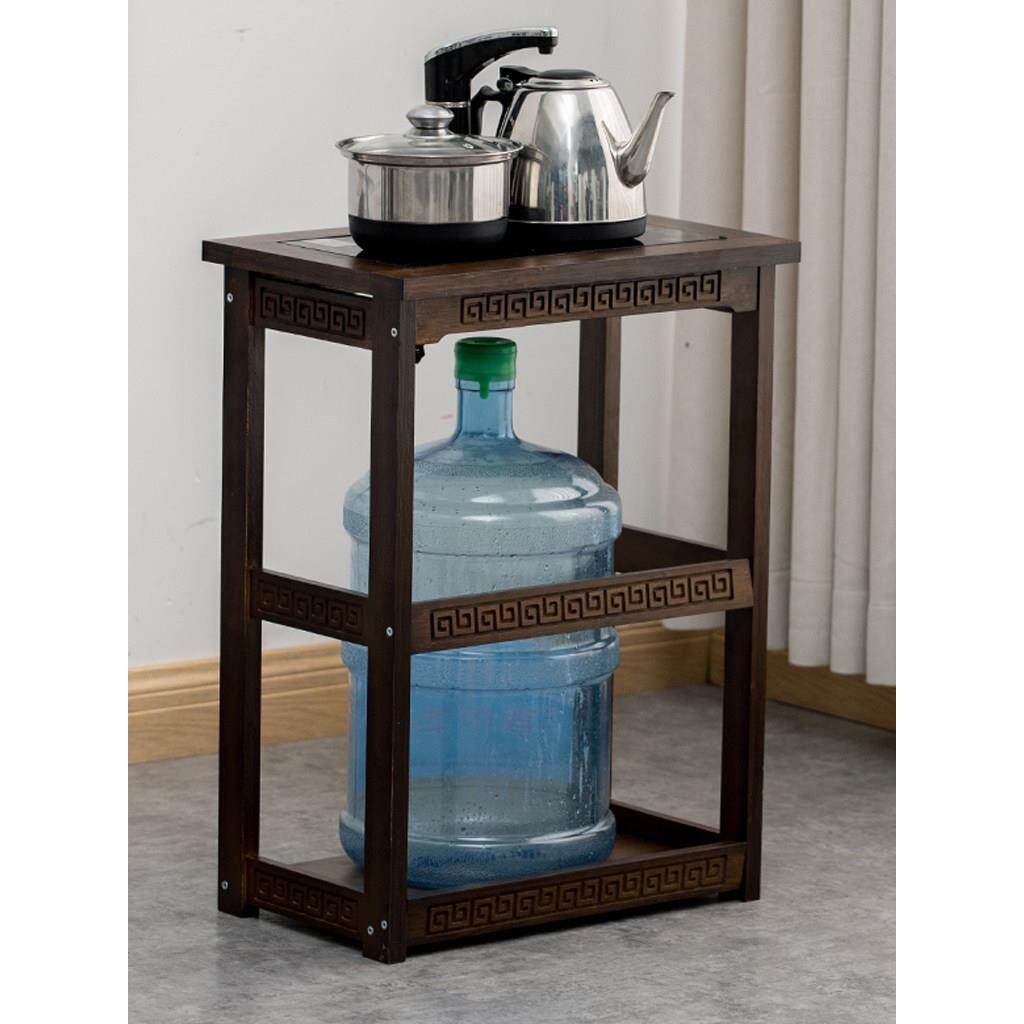 可移动茶桌家用小茶台套装实木客厅泡茶具茶车边柜烧水壶茶水架子