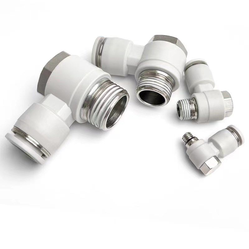 APH外六角弯头直角气管螺纹快速接头PH4M5 601 80Q2 1003 120