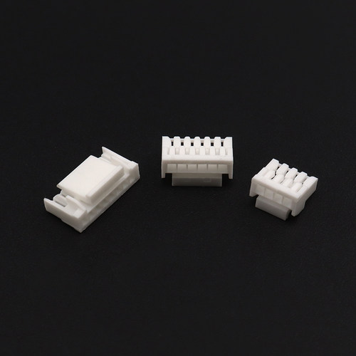 GH125胶壳插头公壳带扣连接器2p 3 4 5 6 8PV接线端子压线簧片