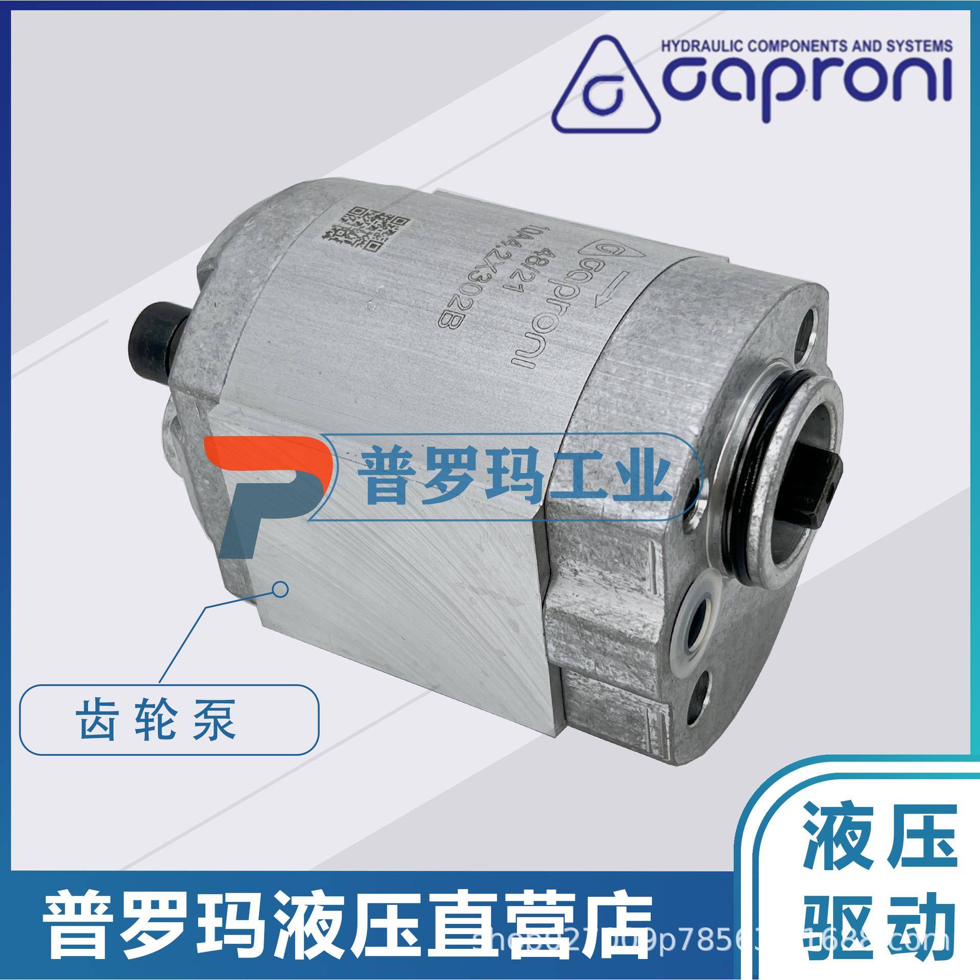 Caproni齿轮泵00A0.25X047/00C0.5X047/00A0.75X047油泵