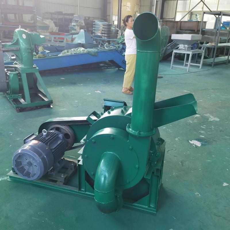 果园林藤条破枝机枝条树叶树干木材粉碎机废旧木头边角料锯末机