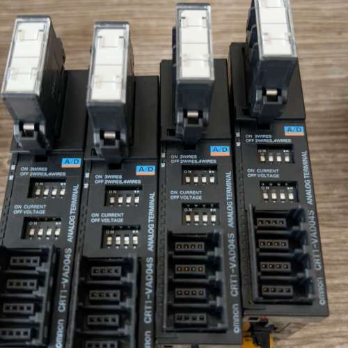 欧姆龙远程模块CRT1-VAD04S 模拟量模块正品拆机，功议价