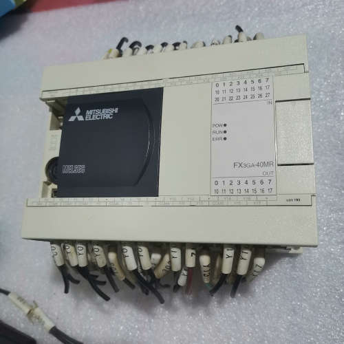 三菱FX3GA-40MR-CM，原装正品拆机一个，实物拍摄成议价