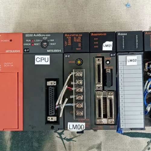 三菱PLC一套，带A1S61P电源模块+A2ASCPU-S3议价