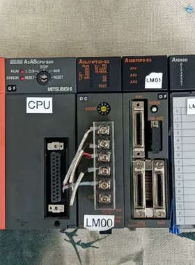三菱PLC一套，带A1S61P电源模块+A2ASCPU-S3议价