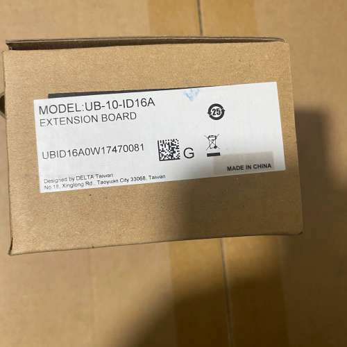台达PLC模块，型号UB-10-ID16A，全新原装未使用，议价