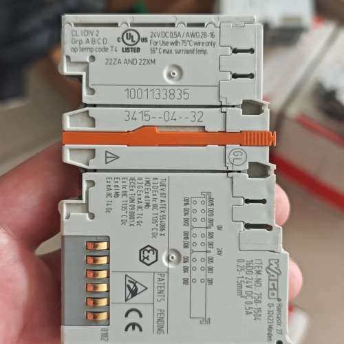 WAGO万可模块750-1504，实物如图，拆机件。24VD议价