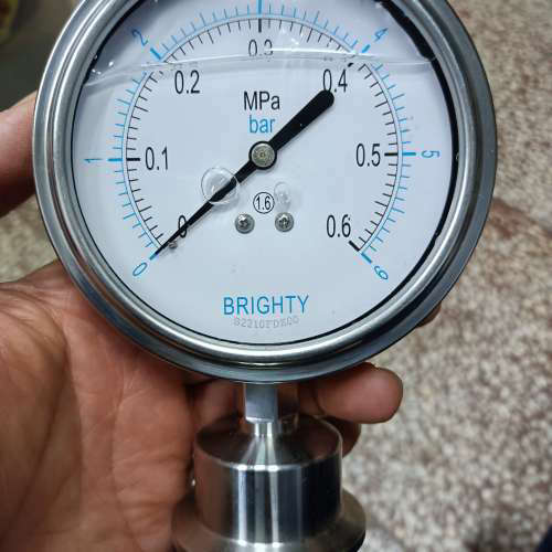 布莱迪卫生型快装隔膜压力表，型号PYTH(PYTHN-098议价