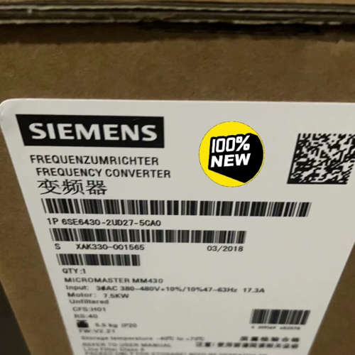 6SE6430-2UD27-5CA0西门子变频器7.5KW议价