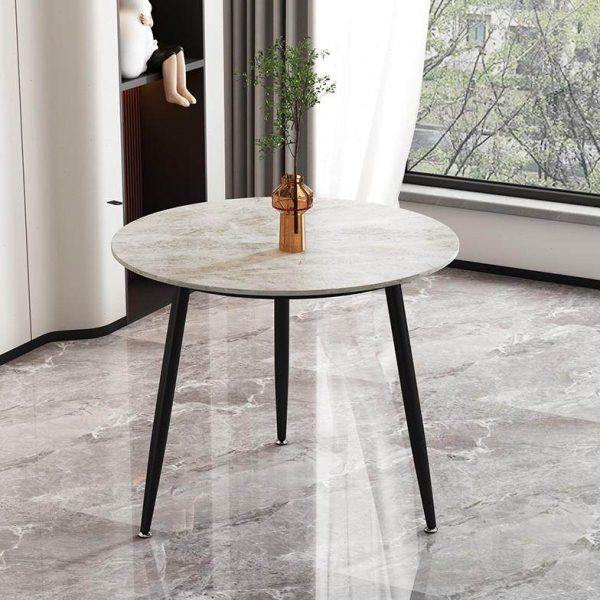 金属圆形桌腿支架阳台茶桌腿沙发岩板组合茶几边几脚架支撑可定制