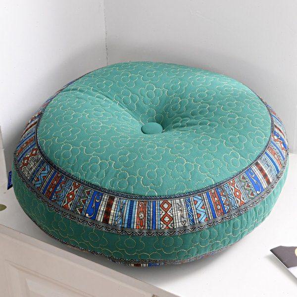 高级感轻奢抱枕沙发客厅靠枕床头靠垫复古蒲团坐垫子地上家用飘窗