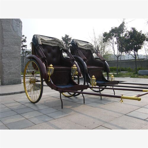 仿古人力黄包车三轮复古老上海黄包车双人婚庆可拉客观光舞台道具