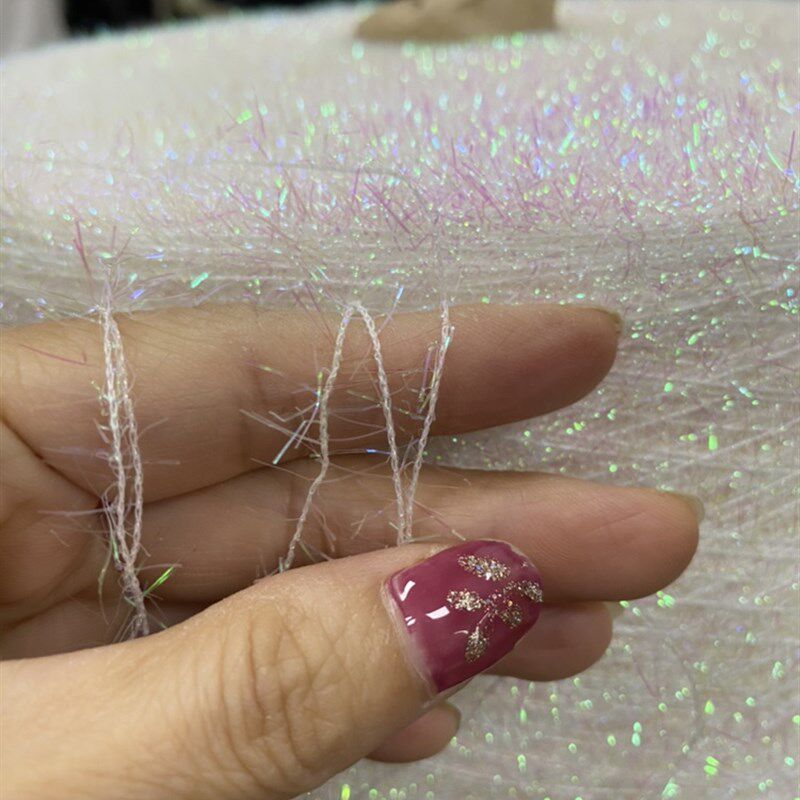 幻彩玻璃纱毛线.百搭毛线 配线手钩编花线工艺装饰亲肤柔软 一斤