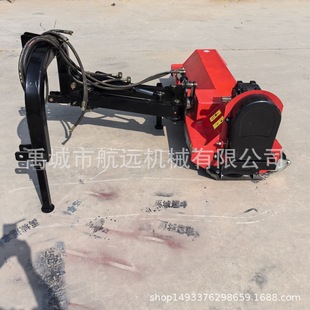 打草机 液压翻转加侧移 路肩斜坡杂草除草机 果园行间树下割草机