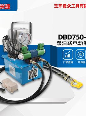 双油路电动液压泵DBD750-DS2 双油管输出脚踏控制换向
