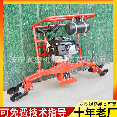 轨道FMG-2.2仿型道岔钢轨打磨机润宏 便携式内燃钢轨除锈机现货