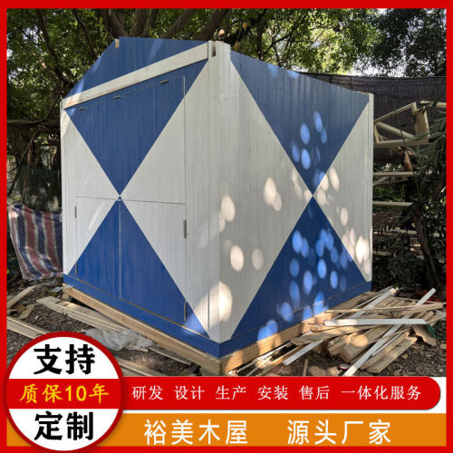 厂家定制成品木屋 木屋组装房子可移动快速快集装箱太空舱