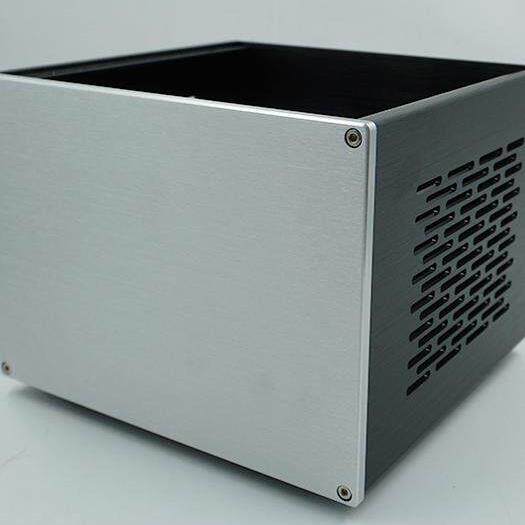 158全铝合唱放前级机箱 胆机甲类 电源滤波器 DIY锂电池外壳