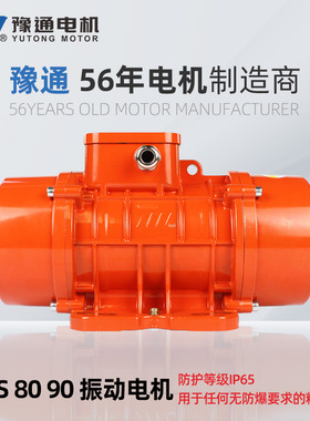 YZS新型高效振动电机1/1.5/2/2.5/3/5/6/7kN纯铜三相380v震筛仓壁